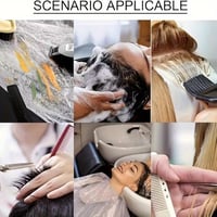 غطاء حلاقة شفاف بلاستيك للاستخدام مرة واحدة للصالو...