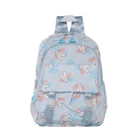 شنطة مدرسية أطفال مقاس 12 إنش سادة خفيفة ومريحة لم...