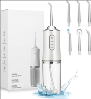جهاز ري الأسنان بالخيط المائي مع 3 أوضاع منظف أسنا...