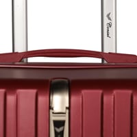 شنط سفر 4 قطع فايبر متينة ضد الكسر مع هوك لتعليق ا...