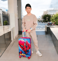 شنط سفر للاطفال | شنطة سفر سبايدر مان | ماركة قنصل...