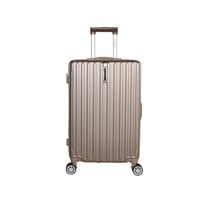 شنط سفر 4 قطع فايبر متينة ضد الكسر مع هوك لتعليق ا...