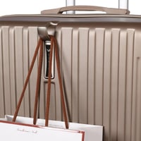 شنط سفر 4 قطع فايبر متينة ضد الكسر مع هوك لتعليق ا...