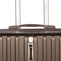 شنط سفر 4 قطع فايبر متينة ضد الكسر مع هوك لتعليق ا...