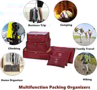 منظمات الشنط | حقائب القنصل | 6 قطع | B0-02 | DARK...