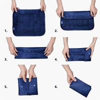 منظمات شنط السفر 7 قطع | B0-03 |BLUE