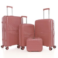 شنط سفر 4 حبات مقاومة للكسر ماركة القنصل موديل | O...