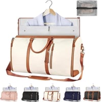 شنطة سفر انيقة قابلة للفرد بميزة تعليق الملابس للر...