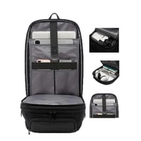 حقيبة ظهر لابتوب مضادة للسرقة مقاومة للماء مع منفذ...