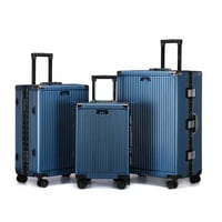 طقم سفر 3 قطع ألمنيوم – حقائب القنصل – تصميم أنيق...