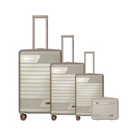 حقائب سفر ومكياج نسائي موديل Kd-09 مجموعه من 4 شنط...