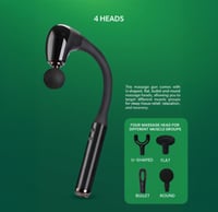 جهاز مساج احترافي متعدد الرؤوس – لتخفيف الآلام وال...