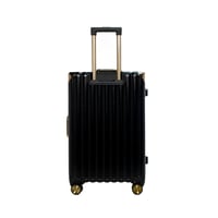 طقم شنط سفر 3 قطع ألمنيوم بإطار ذهبي مع هوك تعليق...