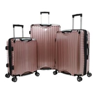 طقم سفر أنيق من 3 قطع من حقائب القنصل – مصنوع من ا...