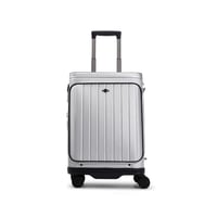 سافر بذكاء وراحة: طقم حقيبة ترولي مقاس 20 بوصة لون...