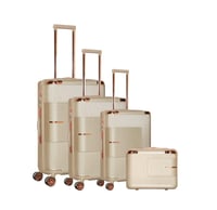 حقائب سفر ومكياج نسائي موديل Kd-10 مجموعه من 4 شنط...