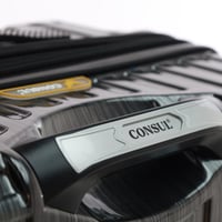 طقم سفر أنيق من 3 قطع من حقائب القنصل – مصنوع من ا...