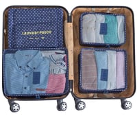 منظم حقائب السفر | CONUL |B0-01 | DARK BLUE | عدد6...