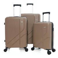 شنط سفر 3 حبات ضد الكسر ماركة القنصل موديل | MD-75...