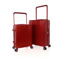 شنطة سفر قطعتين | ماركة القنصل | 1217 | لون red