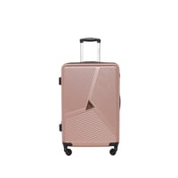 حقيبة سفر كبيرة 24 إنش ABS خفيفة ومتينة بعجلات دوا...