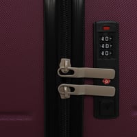 طقم شنط سفر 3 قطع من الفايبر | تصميم عصري بعجلات م...