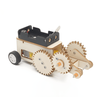 سيارة التروس الميكانيكية – تجربة STEAM للأطفال