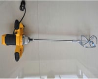 خلاط كهربائي مع ريش للدهان و الأسمنتية مناسب للأعم...