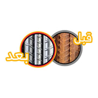 مزيل الصدا من الحديد وزن 5 ليتر RUST REMOVER الحل...