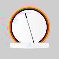 عصا المنيوم رول دهان سهلة الفتح لغاية 2متر