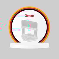 فواصل تسوية البلاط 200قطعه 3max 3mm كيس أقتصادي مع...