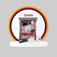 فواصل تسوية البلاط 200قطعه 3max 1mm كيس أقتصادي مع...