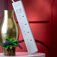 توصلة كهرباء الفنار 4 مقابس - طول 3 متر 13 أمبير م...