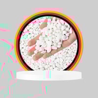 حصى ناعم لون أبيض غير مصقول ناشف للنباتات والمزهري...