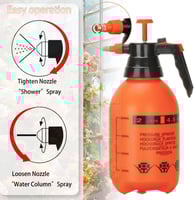 بخاخ الماء للنظافة والزراعه والنباتات و غسل السيار...