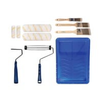 رول تركي و فرشاة وصحن دهان مجموعة كاملة