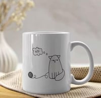 كوب بشعار قطط