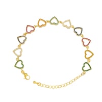 اسورة Hearts ذهبي ملون