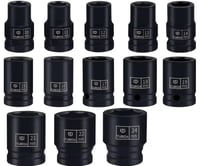 طقم حبات قصير (لقم) 13 قطعة - مقاس 1/2 بوصة (M-16)