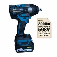 دريل امباكت (مفك عجلات) 800 نيوتن - طقم 30 قطعة (D...