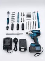 دريل فك وربط بقوة 450 نيوتن مع ملحقات D-1