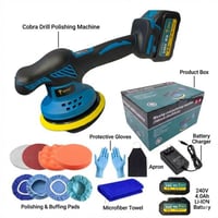 مكينة تلميع سيارات (بولش) لاسلكي - 11000 دورة (D-3...