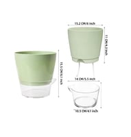 أوعية الري الذاتي للنباتات