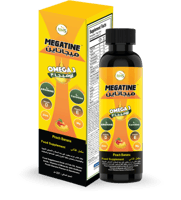 ان اتش اس ميجاتاين - اوميجا 3 مع ال ارجينين بطعم ا...