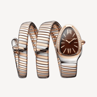 ساعة توبوقاس بألماس مزروع وخيارات لون المعدن