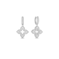 حلق فنيشن برنسس بألماس وخيارات لون الذهب