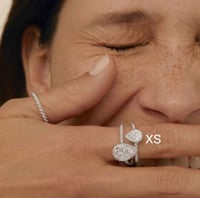 خاتم سيربن بوهيم اكس سمول بألماس وخيارات لون الذهب