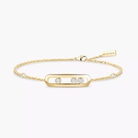 سوارة بيبي موف بألماس وخيارات لون الذهب