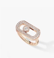 خاتم سو موف بألماس وخيارات لون الذهب