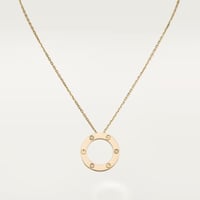 سلسال لوف بثلاث ألماسات وخيارات لون الذهب